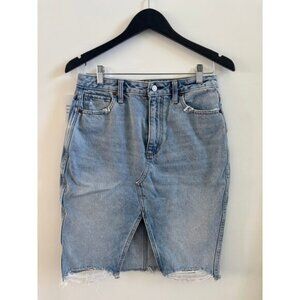 Abercrombie Midi Denim Skirt  29